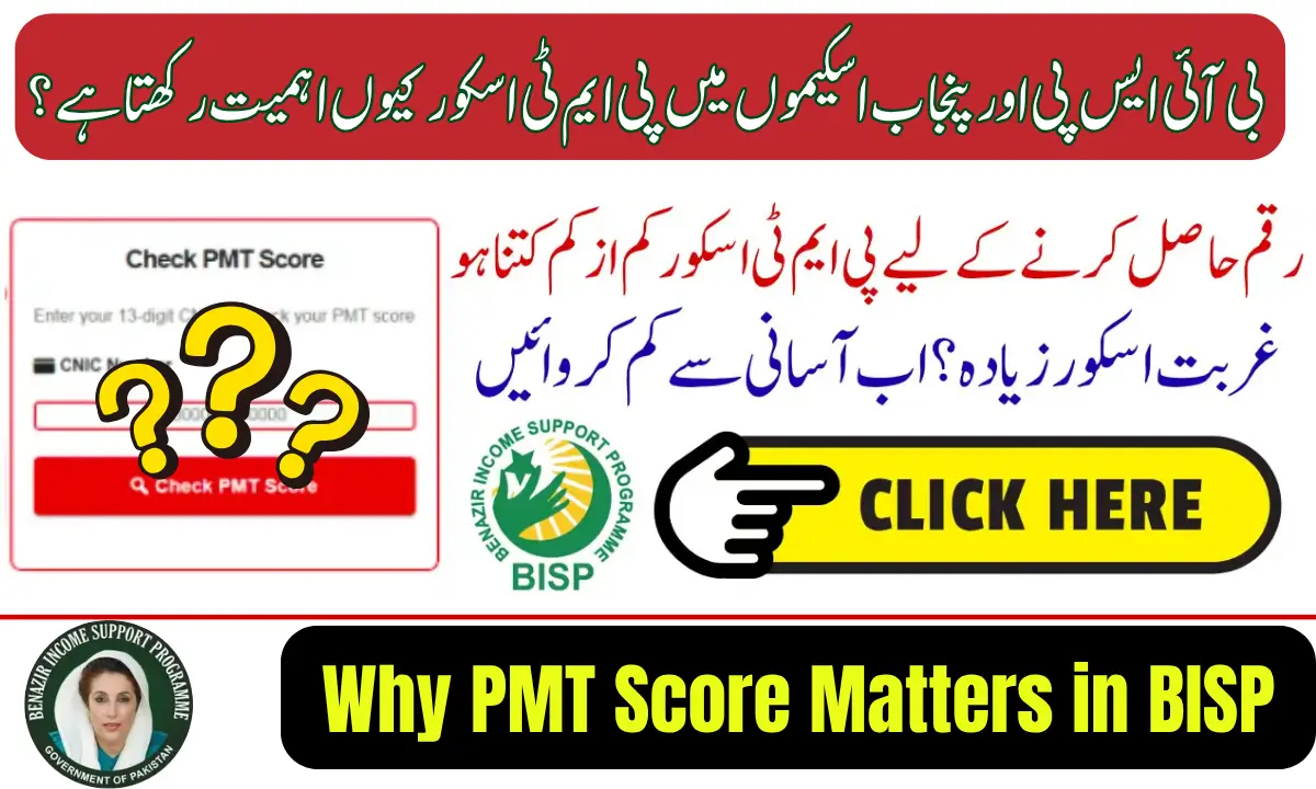 Why PMT Score Matters in BISP